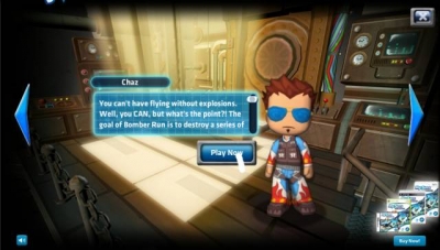 Screen ze hry MySims SkyHeroes