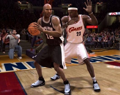 Screen ze hry NBA Live 08