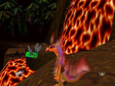 Screen ze hry Gex: Enter The Gecko