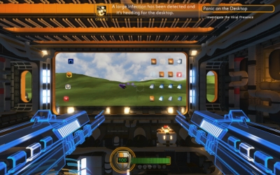 Screen ze hry Retrovirus