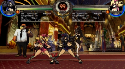 Screen ze hry Skullgirls