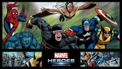 Artwork ke hře Marvel Heroes