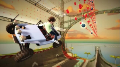 Screen ze hry Kinect Joy Ride