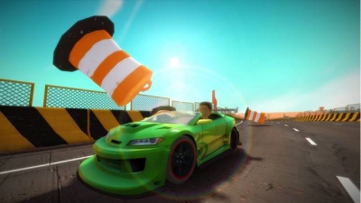 Screen ze hry Kinect Joy Ride