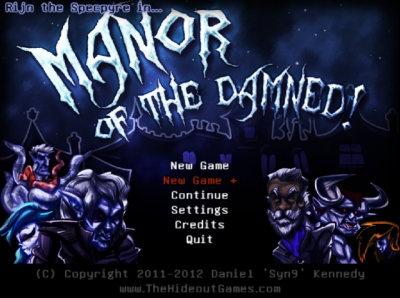 Screen ze hry Rijn the Specpyre in... Manor of the Damned!