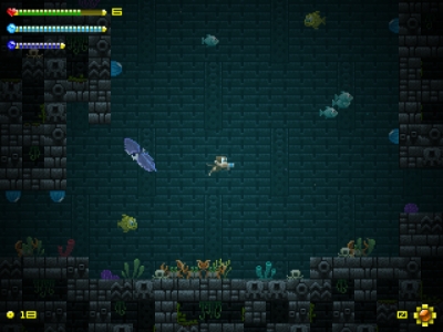Screen ze hry Adventure Apes and the Mayan Mystery
