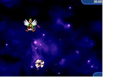 Screen ze hry Chicken Invaders 2: The Next Wave