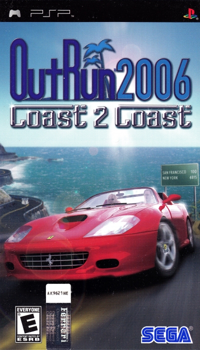 Obal hry OutRun 2006 - Coast 2 Coast