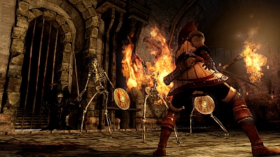 Screen ze hry Dark Souls II
