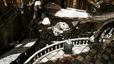 Screen ze hry Dark Souls II