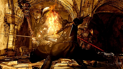 Screen ze hry Dark Souls II