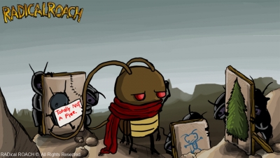 Artwork ke he Radical Roach