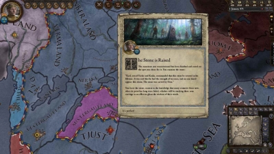 Screen ze hry Crusader Kings II: The Old Gods
