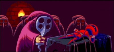 Artwork ke he Super House of Dead Ninjas