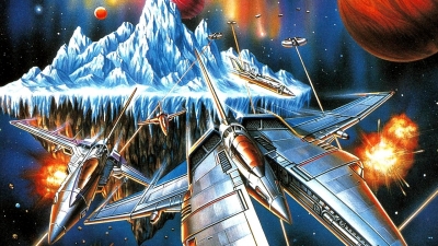 Artwork ke he Gradius Gaiden