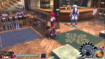 Screen ze hry Ys: Memories of Celceta