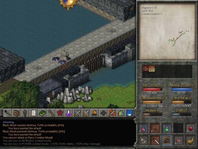 Screen ze hry Eschalon: Book 2
