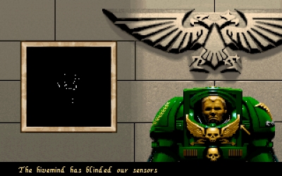 Screen ze hry Space Hulk