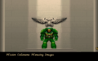 Screen ze hry Space Hulk