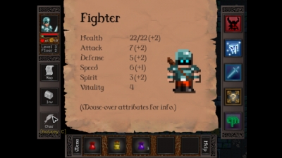 Screen ze hry Cardinal Quest