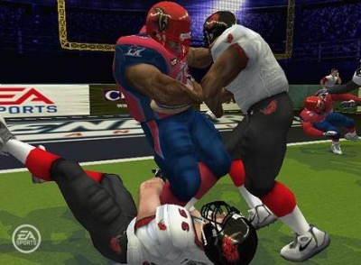 Screen ze hry Arena Football