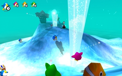 Screen ze hry Penguins Arena: Sednas World