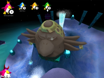 Screen ze hry Penguins Arena: Sednas World