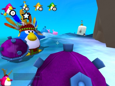 Screen ze hry Penguins Arena: Sednas World