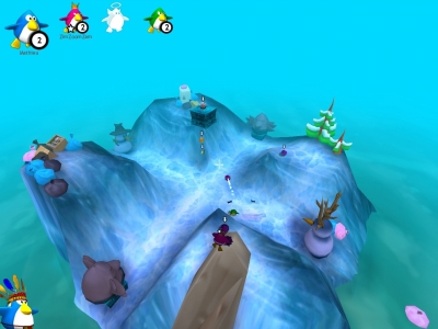 Screen ze hry Penguins Arena: Sednas World