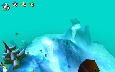 Screen ze hry Penguins Arena: Sednas World