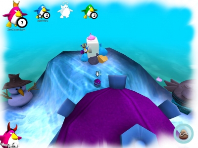 Screen ze hry Penguins Arena: Sednas World