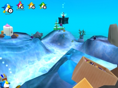 Screen ze hry Penguins Arena: Sednas World