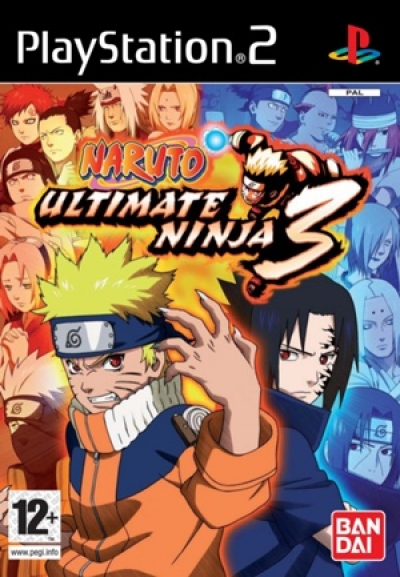 Obal hry Naruto Ultimate Ninja 3