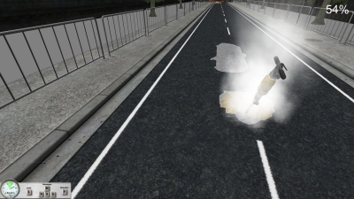 Screen ze hry Travaux Routiers Simulator 2011