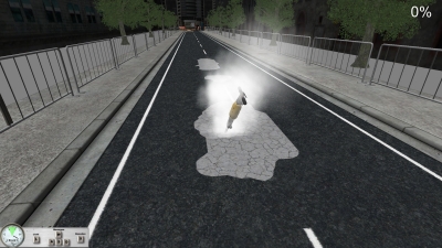 Screen ze hry Travaux Routiers Simulator 2011