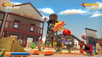 Screen ze hry Joe Danger