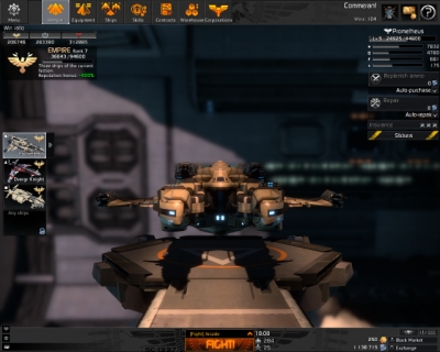 Screen ze hry Star Conflict
