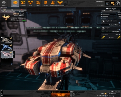 Screen ze hry Star Conflict