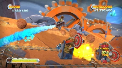 Screen ze hry Joe Danger 2: The Movie