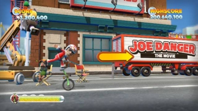 Screen ze hry Joe Danger 2: The Movie