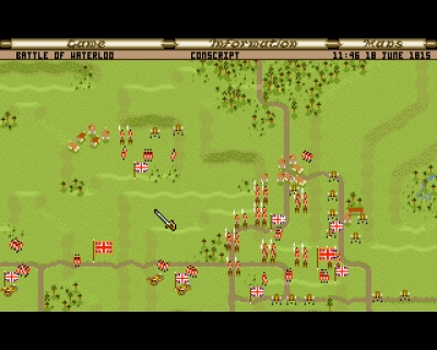 Screen ze hry Fields of Glory