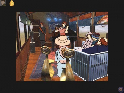 Screen ze hry The Last Express