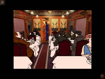 Screen ze hry The Last Express