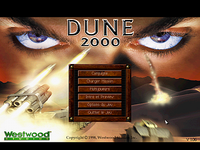 Screen ze hry Dune 2000