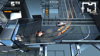 Screen ze hry Mini Motor Racing EVO