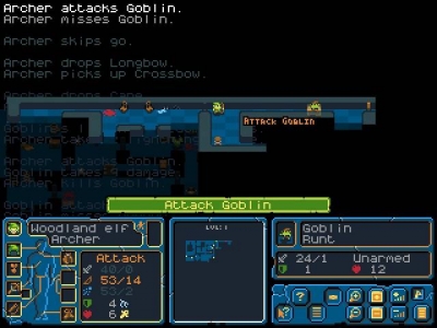 Screen ze hry Hack, Slash, Loot