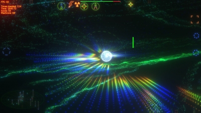 Screen ze hry The Polynomial - Space of the music