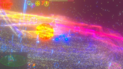 Screen ze hry The Polynomial - Space of the music