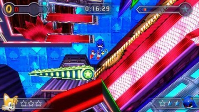 Screen ze hry Sonic Rivals 2