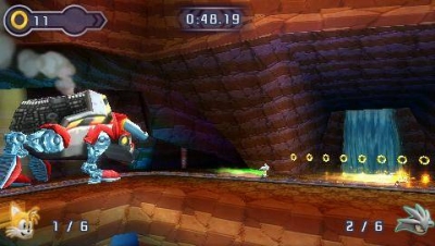 Screen ze hry Sonic Rivals 2